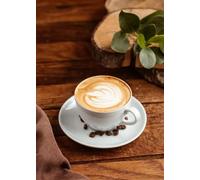 WSJIJY Impression sur Toile Classic Afternoon Tea Delicious Coffee Croissant Doughnut Food Poster Canvas Paintings Wall Art Pictures Cafes Home Decor 15X20Cm No Frame