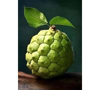 WSJIJY Impression sur Toile Délicieux Fruit Ananas Fraise Mangue Citron Minimaliste Photographie Affiche D’Art Tableaux D’Art Peinture Murale Décoration Intérieure 50X70Cm sans Cadre