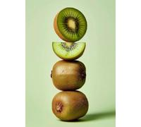 WSJIJY Impression sur Toile Délicieux Fruit Ananas Fraise Mangue Citron Minimaliste Photographie Affiche D’Art Tableaux D’Art Peinture Murale Décoration Intérieure 50X70Cm sans Cadre