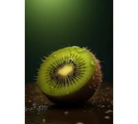 WSJIJY Impression sur Toile Délicieux Fruit Ananas Fraise Mangue Citron Minimaliste Photographie Affiche D’Art Tableaux D’Art Peinture Murale Décoration Intérieure 50X70Cm sans Cadre