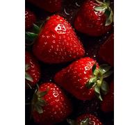 WSJIJY Impression sur Toile Food Fruit Series Orange Strawberry Apple Kiwi Banana Grape Art Poster Canvas Paintings Wall Art Pictures Kitchen Home Decor 60X90Cm No Frame