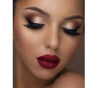 WSJIJY Impression sur Toile Mode Maquillage des Yeux Formes D'Ongles Salon De Beauté Affiches Impressions Toile Peinture Mur Art Photos Cadeaux Salon Salon Barber Shop Décoration D'Intérieur 70X100Cm
