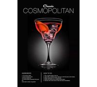 WSJIJY Impression sur Toile Moderne Minimaliste Cocktail Whisky Mojito Boissons Mode Affiche Toile Peintures Art Mural Photos Bar Club Décoration Intérieure 70X100Cm sans Cadre