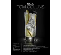 WSJIJY Impression sur Toile Moderne Minimaliste Cocktail Whisky Mojito Boissons Mode Affiche Toile Peintures Art Mural Photos Bar Club Décoration Intérieure 60X90Cm sans Cadre