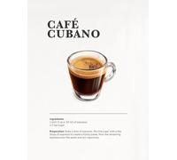 WSJIJY Impression sur Toile Moderne Nordique Minimaliste Thé Café Boisson Recette Affiche Toile Peintures Mural Art Pictures Café Magasin Décoration D’Intérieur 70X100Cm sans Cadre