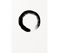 WSJIJY Impression sur Toile Peinture sur Toile De Calligraphie Traditionnelle, Affiches Et Impressions, Art Mural, Image Inspirante Zen Tao pour Salon, Décoration D'Intérieur, 70 X 100 Cm, sans Cadre