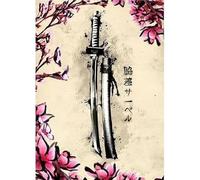WSJIJY Impression sur Toile Peinture sur Toile Murale Représentant Un Personnage De Samouraï Japonais Affiches Et Impressions Décoration D'Intérieur pour Salon Chambre À