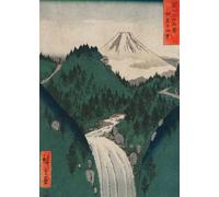 WSJIJY Impression sur Toile Peinture sur Toile Représentant Un Paysage Japonais Style Samouraï Décoration Murale Bar Café Salon Affiches Rétro Décoration D'Intérieur 30