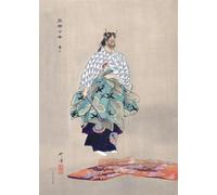 WSJIJY Impression sur Toile Peinture sur Toile Représentant Un Personnage De Théâtre Traditionnel Japonais Affiche Murale Décoration D'Intérieur 30 X 45 Cm sans Cadre