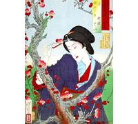 WSJIJY Impression sur Toile Peinture sur Toile Représentant Un Personnage De Théâtre Traditionnel Japonais Affiche Murale Décoration D'Intérieur 30 X 45 Cm sans Cadre