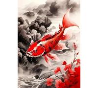 WSJIJY Impression sur Toile Peintures Japonaises Anciennes Toile Art Mural Images Samouraï Pêcheurs Temples Japonais Art Abstrait Affiches sur Toile Décoration Intérieure 30X45Cm sans