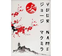 WSJIJY Impression sur Toile Peintures sur Toile Japonaises De Voyage À Tokyo, Geishas, Art Mural Vintage, Impressions De Paysages, Affiches pour Décoration De Salon, 60 X 90 Cm, sans Cadre