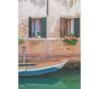 WSJIJY Impression sur Toile Plage Voile Palmier Ville Vue De La Mer Affiches Impressions Peinture sur Toile Art Mural Photo Salon Décoration Intérieure 70X100Cm sans Cadre