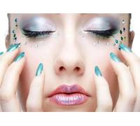 WSJIJY Impression sur Toile Salon De Beauté, Maquillage, Cils, Spa, Manucure, Pédicure, Affiches Et Impressions, Peinture sur Toile pour Décoration De Salon De Beauté, Image Murale, 60 X 90 Cm, sans