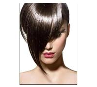 WSJIJY Impression sur Toile Salon De Coiffure Modèle Affiche Coiffeur Barbershop Impressions Peinture sur Toile Art Mural Photos Salon De Coiffure Spa Décor 45X60Cm sans Cadre