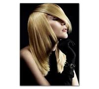 WSJIJY Impression sur Toile Salon De Coiffure Modèle Affiche Coiffeur Barbershop Impressions Peinture sur Toile Art Mural Photos Salon De Coiffure Spa Décor 70X100Cm sans Cadre