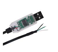 WSJMWKW Câble convertisseur série USB vers RS232, extrémité dénudée, Compatible USB-RS232-WE, compatible avec Win10