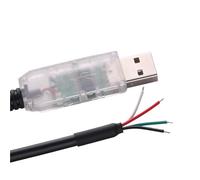 WSJMWKW Câble convertisseur série USB vers RS232, extrémité dénudée, Compatible USB-RS232-WE, compatible avec Win10