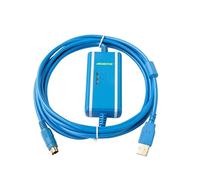 WSJMWKW Puce USBACAB230 câble de téléchargement de données de programmation USB-DVP haute vitesse ES EE SS adapté au(Isolation)