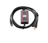 WSJMWKW Puce USBACAB230 câble de téléchargement de données de programmation USB-DVP haute vitesse ES EE SS adapté au(FTDI-Isolation Type)