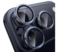 WSKEN Protecteur d'objectif d'appareil photo pour 17 Pro/17 Pro Max - [Gardez la prise de vue originale] incassable Ultra HD 9H en verre trempé Film de protection en métal, anti-traces de doigts