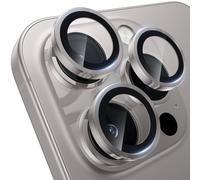 WSKEN Protecteur d'objectif d'appareil photo pour iPhone 16 Pro/iPhone 16 Pro Max - [Gardez la prise de vue originale] incassable Ultra HD 9H en verre trempé protecteur d'écran d'appareil photo film