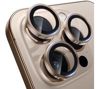 WSKEN Protection d'objectif d'appareil photo pour iPhone 16 Pro/iPhone 16 Pro Max - [Gardez la prise de vue originale] incassable Ultra HD 9H en verre trempé pour appareil photo Film de protection en