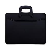 WSLCN Business Sacoche Porte Documents Serviette Porte-documents à Main Rangement Dossiers Trieur A4 Documents Homme Portable Sac et Housse Pour Bureau Commercial Ordinateur Portable Noir