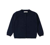 WSLCN Cardigan Tricot Bébé Enfant Fille Garçon Sweater Gilet Manches Longues，Pull Cardigan Printemps, Automne et Hiver Bleu Marin 80CM