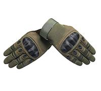 WSLCN Gants Tactiques Moto Scooter Armée Militaire Écran Tactile Gants pour Randonnée Escalade Sports Vélo Travailler Combat Chasse Vert M