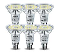 WSMCN Ampoule LED E14 R50 Blanc Froid 6000 Kelvin 6,5 W Équivalent à 100W Lampe Halogène, Non dimmable lampe LED Spot 770 Lumens Angle de Faisceau 120°, Lot de 6