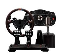 WSMLA 458 Spider Racing Roue pour un jeu de volant avec vibration USB Ordinateur PC Simulation Manipulateur de contrôle de vol Compatible Windows XP/Vista 7/8/10