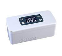 WSMYGS Boîte de réfrigérateur à insuline, congélateur à insuline, petit réfrigérateur/refroidisseur portable pour voiture, boîte de rangement d'interféron/hormone de croissance pour pique-nique, re