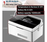 WSMYGS Réfrigérateur portatif de boîte de réfrigérateur d'insuline, étui de voyage de refroidisseur d'insuline, boîte, réfrigérateur intégré de voiture de chargement d'usb de batterie, refroidiss