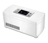 WSMYGS Refroidisseur d'insuline portatif de boîte de réfrigérateur d'insuline, refroidisseur d'insuline, refroidisseur d'insuline, Thermostat plus frais, refroidisseur d'insuline de double batterie