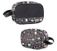 WSNANG Bond Beyond Blood Gifts Dark Romance Bookish Citations Transparent Trousse de maquillage pour lecteur, noir, Poids de liaison