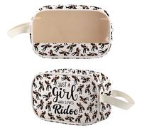 WSNANG Pochette de voyage étanche avec inscription Just a Girl Who Loves Ridoc Dragon Ridder Wing Book Lover Merchandising, noir