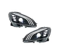 WSNZYT Ensemble Phare Avant Phare De Style Voiture Pour Classe Pour C180 C200 W204 2007 - 2011, Ensemble Lampes Av&ant Voyage, Lentille DRL, Lumières Au Xénon