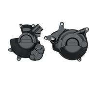WSNZYT Moteur Couvre Protecteurs Couvercle de Protection de l'embrayage de l'alternateur du Moteur Moto pour Africa pour Twin DCT pour Africa pour Twin CRF1100L 2020-2023