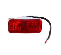 WSNZYT Moto LED Feux Arrière Ampoule de feu stop arrière 12 V à 3 broches pour motos pour 50 cc, 70, 90, 110, 125, 150, cyclomoteur, scooter, quad, dirt bike, pit