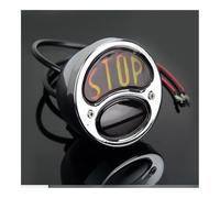 WSNZYT Moto LED Feux Arrière Support de plaque d'immatriculation latéral pour moto, feu arrière frein pour Sporster pour modèle pour Scrambler Stop