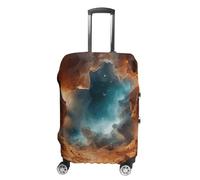 WSOIHFEC Housse de bagage de voyage élastique pour valise, grottes et nébuleuses, housse de bagage anti-rayures lavable et résistante à la poussière, convient aux bagages de 45,7 à 81,3 cm, Grottes et