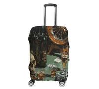 WSOIHFEC Housse de bagage de voyage élastique pour valise, pistolet et cartes, housse de bagage anti-rayures, housse de protection lavable et résistante à la poussière, convient aux bagages de 45,7 à