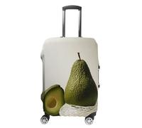 WSOIHFEC Housse de bagage de voyage, housse de valise élastique, deux images, housse de bagage à fruits, housse de protection anti-rayures lavable et résistante à la poussière, convient aux bagages de