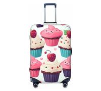 WSOIHFEC Housse de bagage élastique lavable anti-rayures pour bagages de 45,7 à 81,3 cm, Noir , L