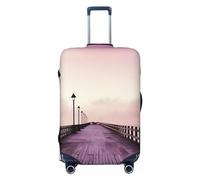 WSOIHFEC The Mumbai Filmcity Tours Housse de bagage élastique lavable anti-rayures Housse de protection pour bagages de 45,7 à 81,3 cm, Noir , x-large
