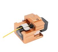 WSOLDMA S09 Kit de couperet à fibre optique 16 points de coupe d'angle de 0,5 degrés avec collecteur de déchets pour thermofusible 0,25/0,9/3,0 mm FTTH