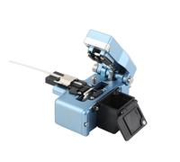 WSOLDMA T-09 Couperet à fibre optique en une étape, 16 points de coupe, angle de 0,5 degrés, 0,25/0,9/3,0 mm pour outil de fusion froid/chaud avec boîte de collecte des déchets