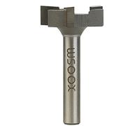 WSOOX 6mm Tige Fraises à Défoncer Carbure de Tungstène, Fraise à Bois Pour Outils électriques Outil de Menuiserie, Diamètre de la tête de coupe 1 pouce