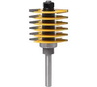 WSOOX Fraise à joint de doigt réglable, tige de 8 mm, en carbure de tungstène, pour machine de découpe de bois